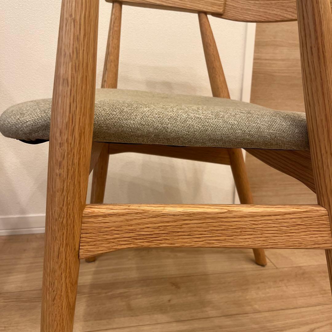 モモナチュラル　椅子　CREW CHAIR