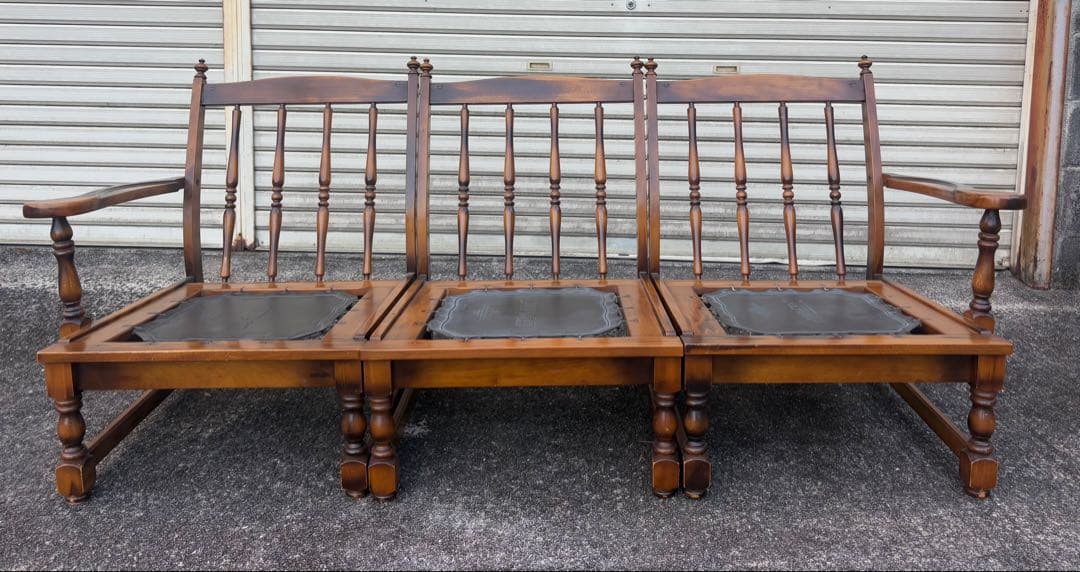 オールドKarimoku家具3コロニアルシリーズ カリモクソファ値下げ！