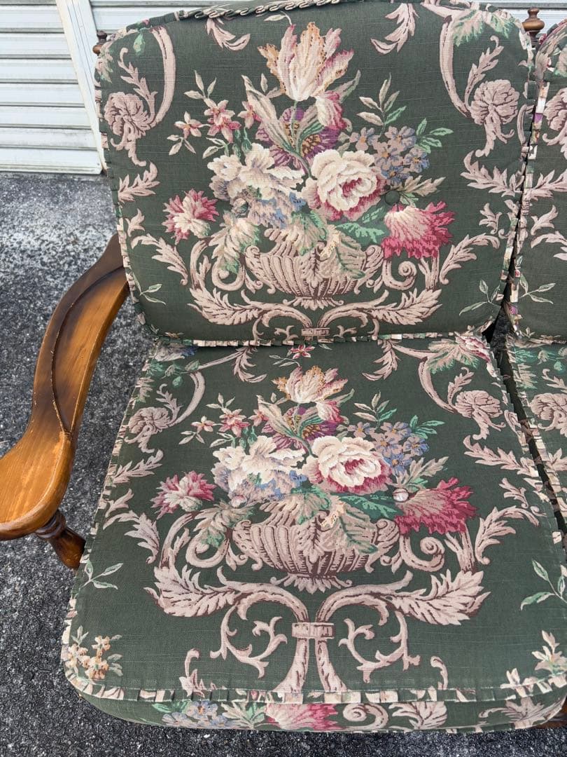 オールドKarimoku家具3コロニアルシリーズ カリモクソファ値下げ！