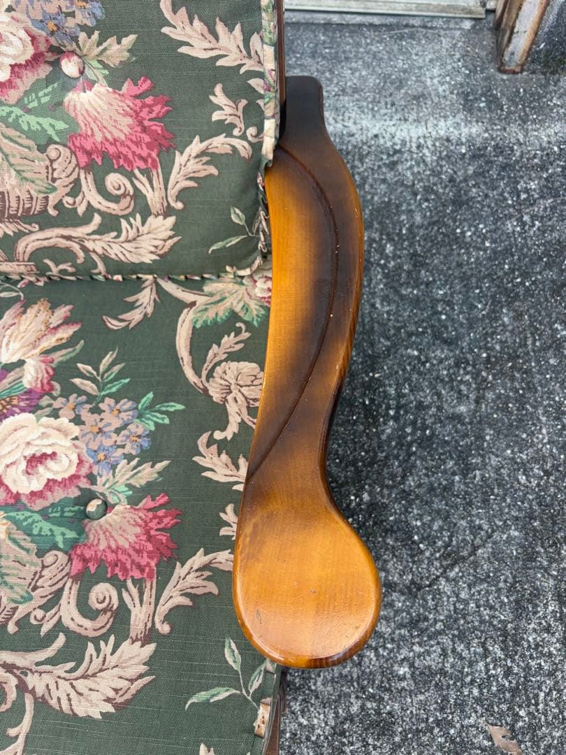 オールドKarimoku家具3コロニアルシリーズ カリモクソファ値下げ！