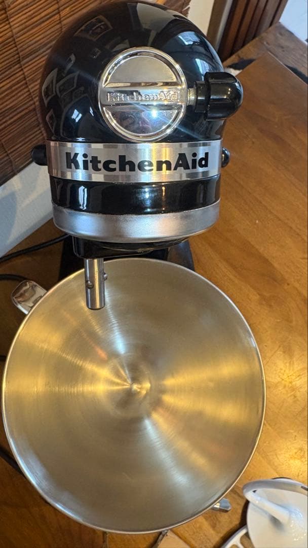 【美品】KitchenAid ミキサー ブラック　付属品沢山！