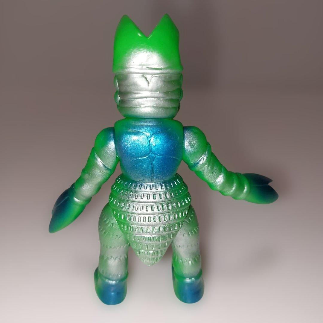☆ブルマァク魂 ミニフィギュア バルタン星人(緑色)！当時物ソフビ