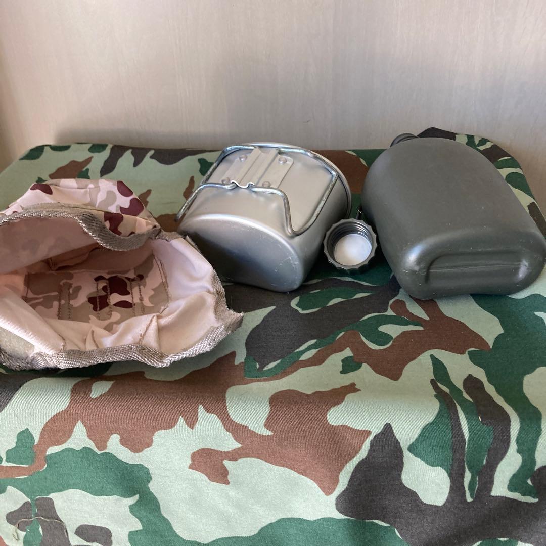 水筒　自衛隊砂漠迷彩