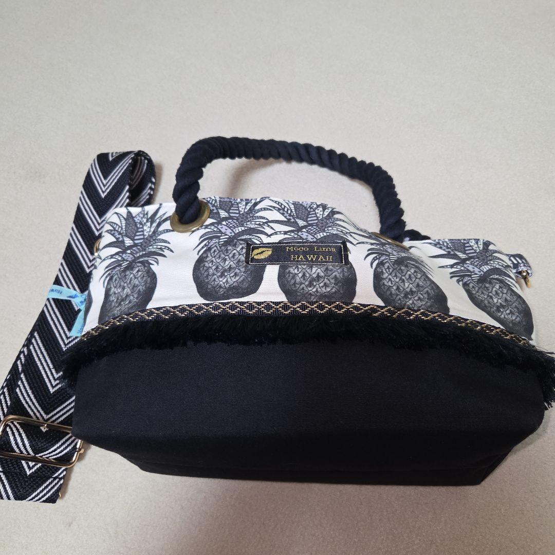Mocolima Hawaii モコリマハワイ ブラックパイントートバッグ