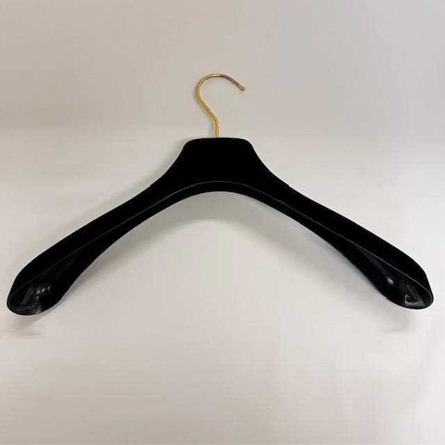 美品 CHANEL シャネル ロゴ付 ブラック 衣類ハンガー 2セット - メルカリ
