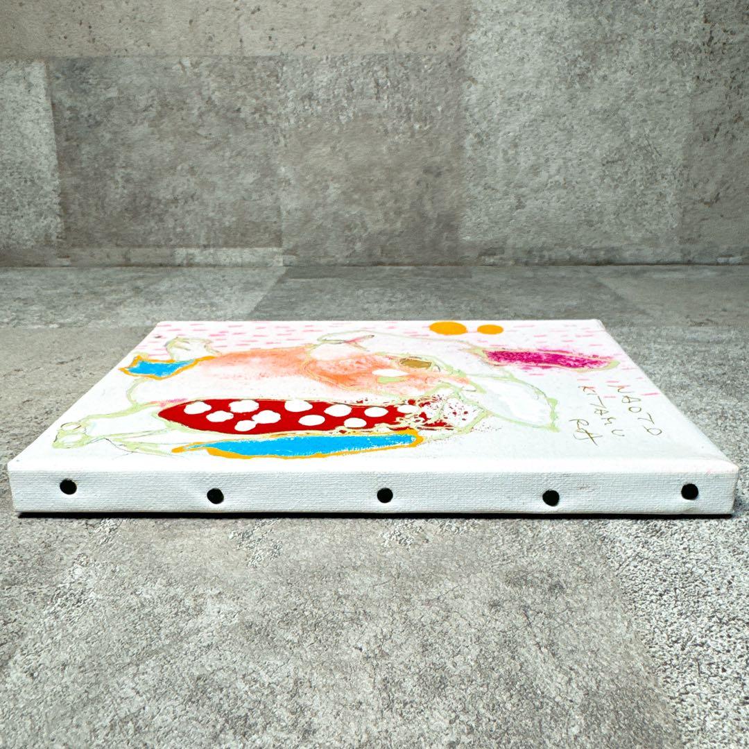 原画 肉筆】北村直登 5620 「からっけつの空っ風 ウサギ」 SMサイズ