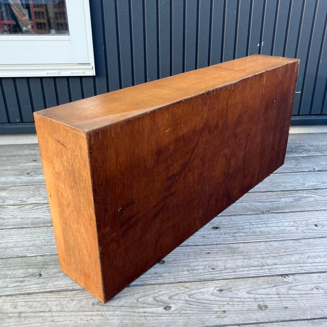 昭和レトロ 古家具 古材 格子型 飾り棚 ディスプレイラック オープンラック