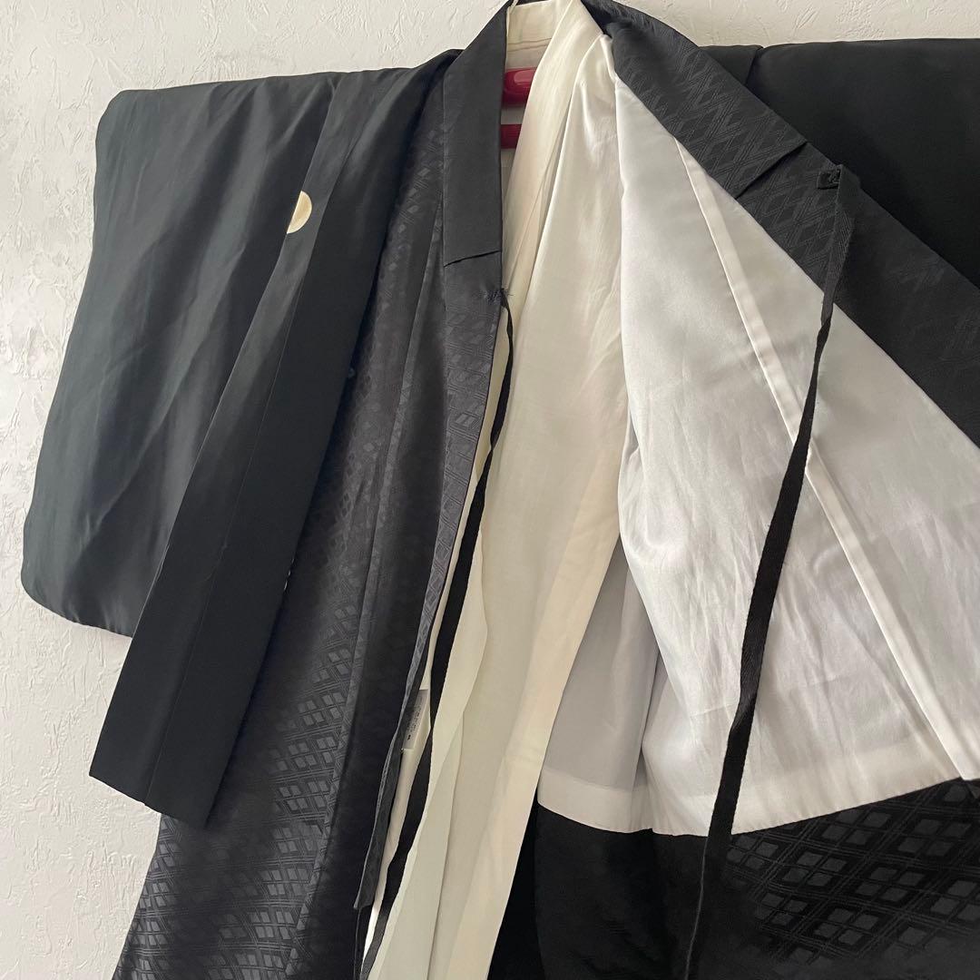 七五三　3歳　男の子　正絹羽織　袴セット