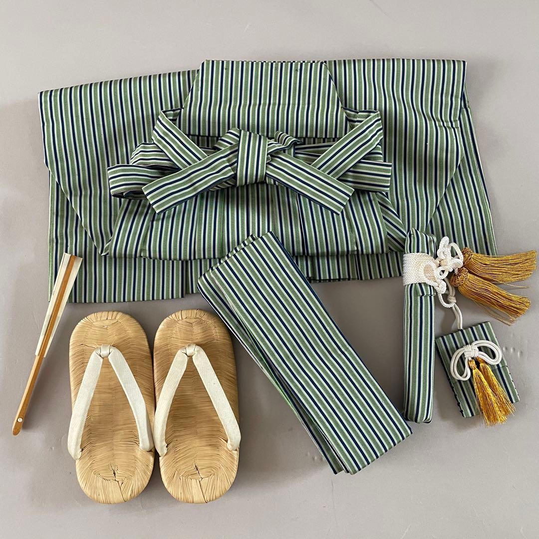 七五三　3歳　男の子　正絹羽織　袴セット