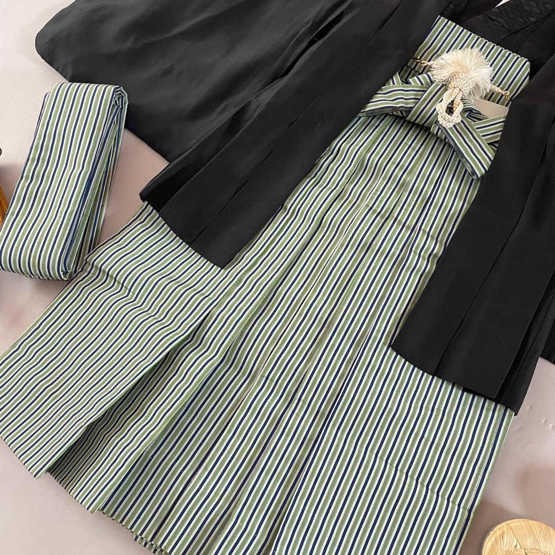 七五三　3歳　男の子　正絹羽織　袴セット