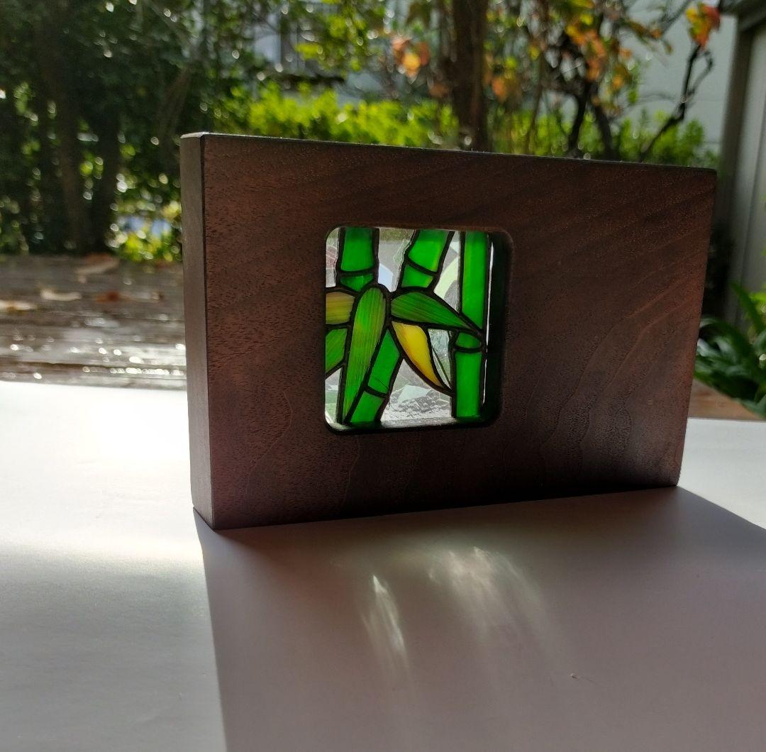 プチステンドグラス　竹