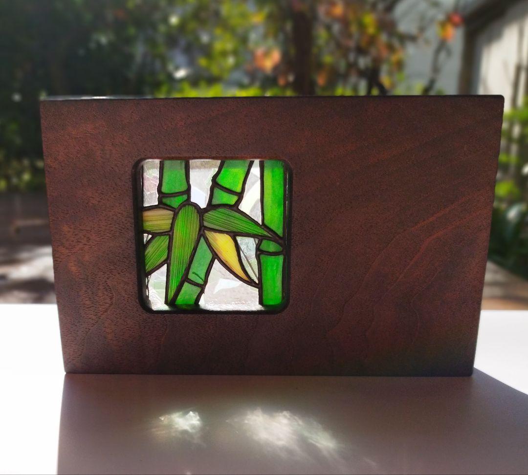 プチステンドグラス　竹