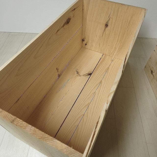 《訳アリ持ち手無しりんご箱》６箱セット 訳ありりんご箱　新品未使用ですが訳アリ