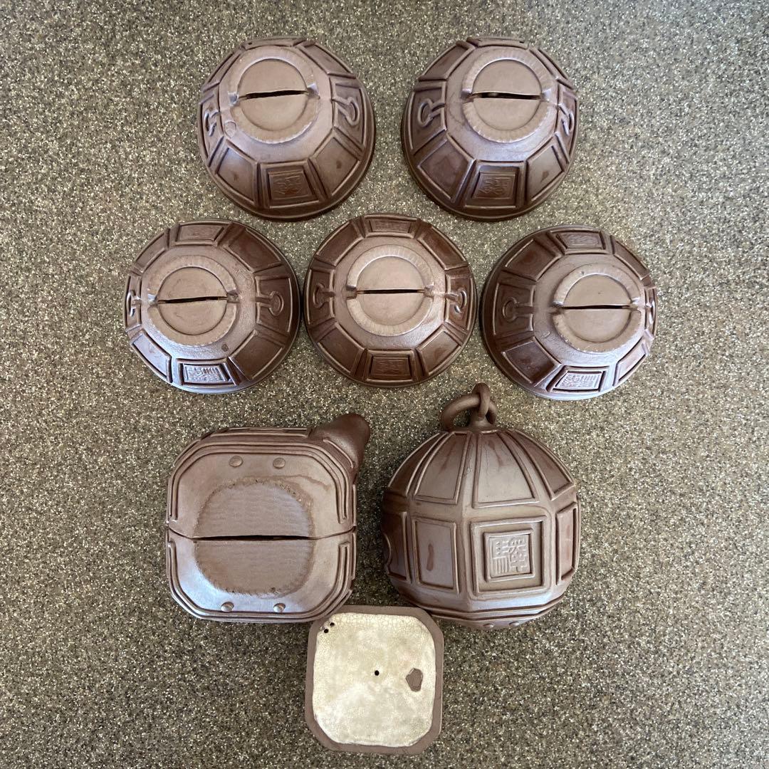 希少　茶器　年代物　アンティーク　骨董品　宮内庁御用　聖上陛下　古鈴　驛鈴　煎茶