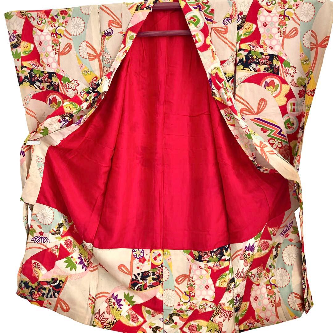 アンティーク女の子 子供着物 七五三 アンティーク着物 NO5