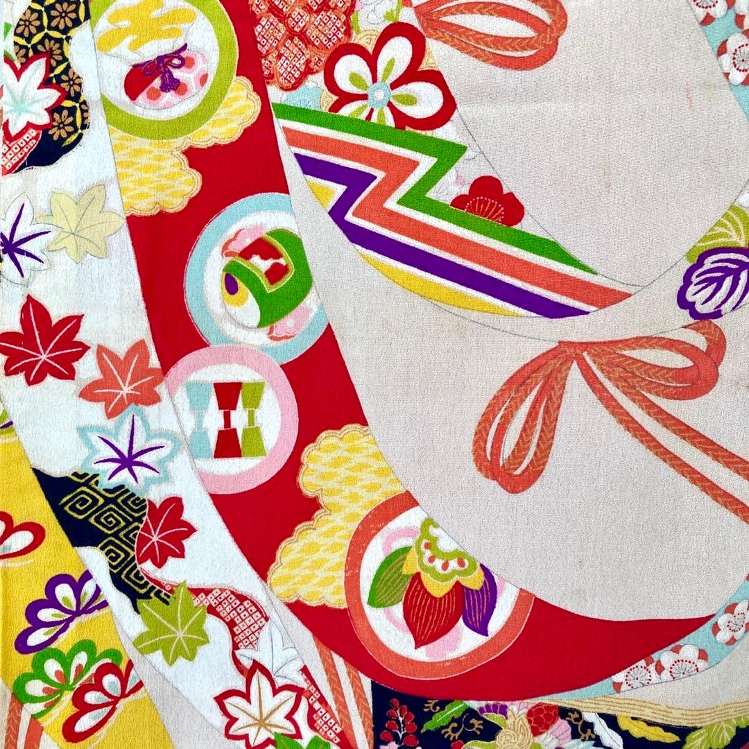 アンティーク女の子 子供着物 七五三 アンティーク着物 NO5