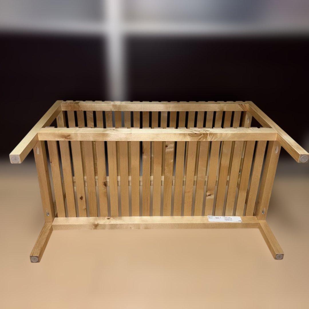 【廃盤品】IKEA MOLGER モルゲル 木製ベンチ バーチ無垢