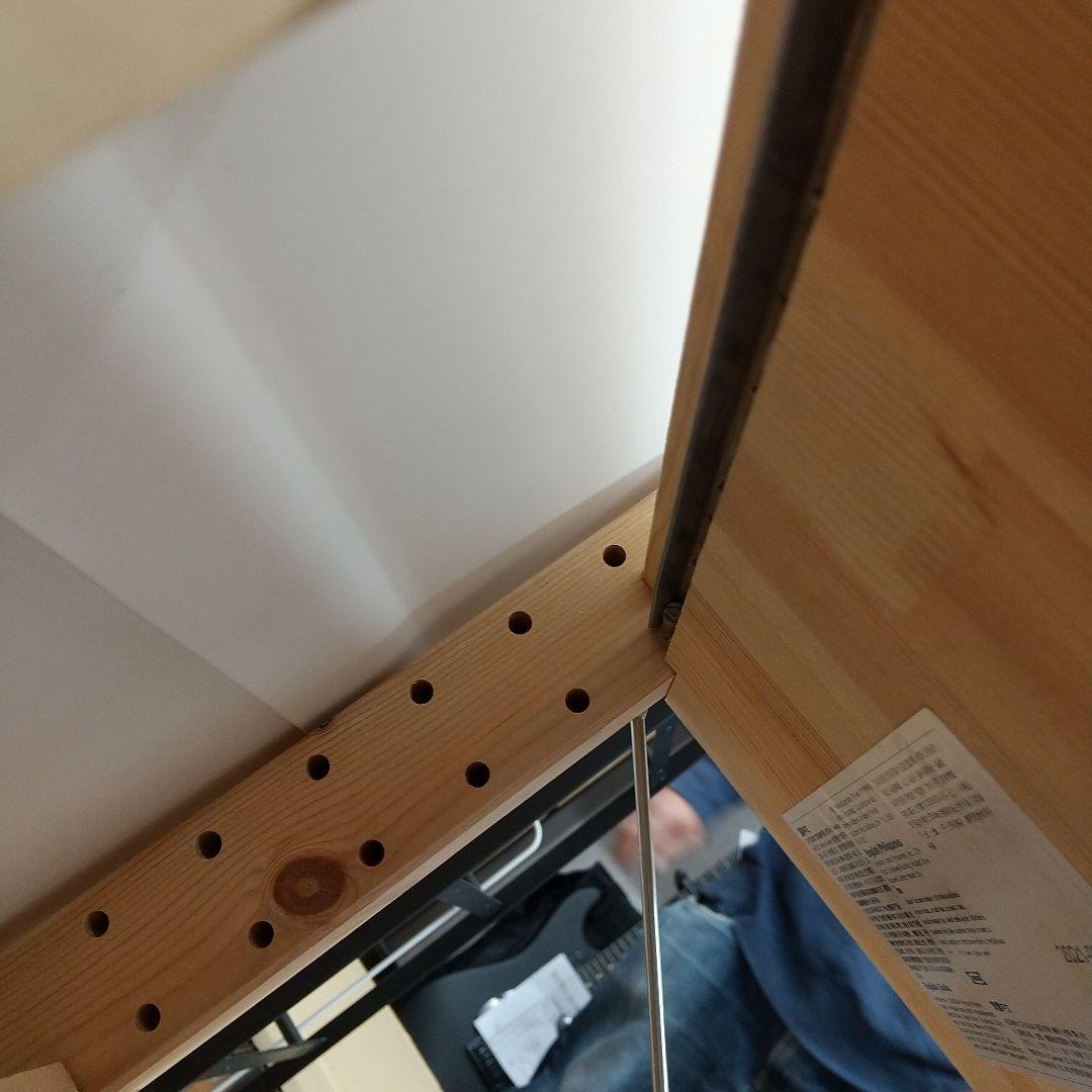 ご*ま様 M IKEA イケア 木製 3段 オープンシェルフ　飾り棚 収納ラック