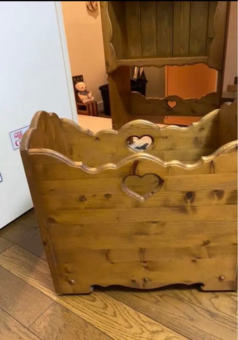 カントリー本棚本体のみ(キャスター付きワゴンと一緒に購入してください)