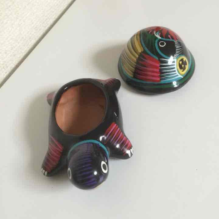 カメ  小物入れ   メキシコ製