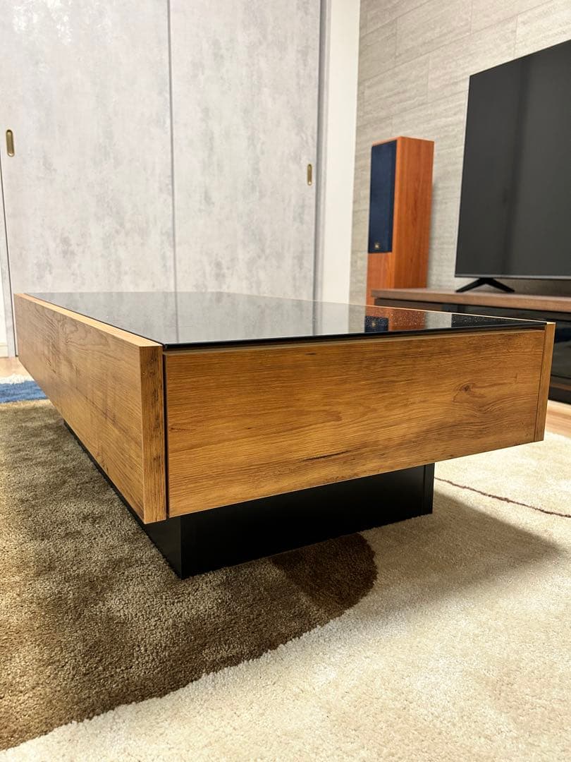 値下げ！【新品未使用】モダンセンターテーブル