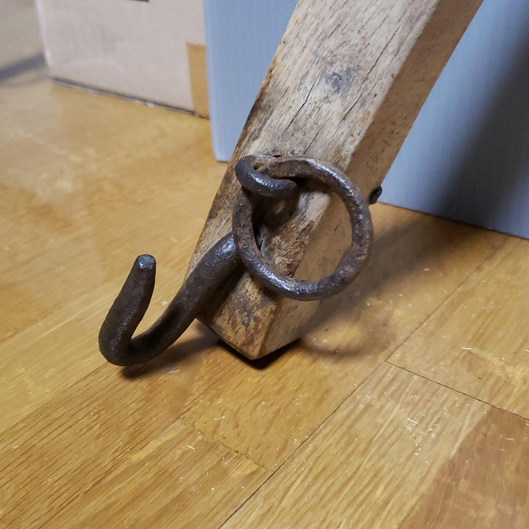 木製　オブジェ　アンティーク