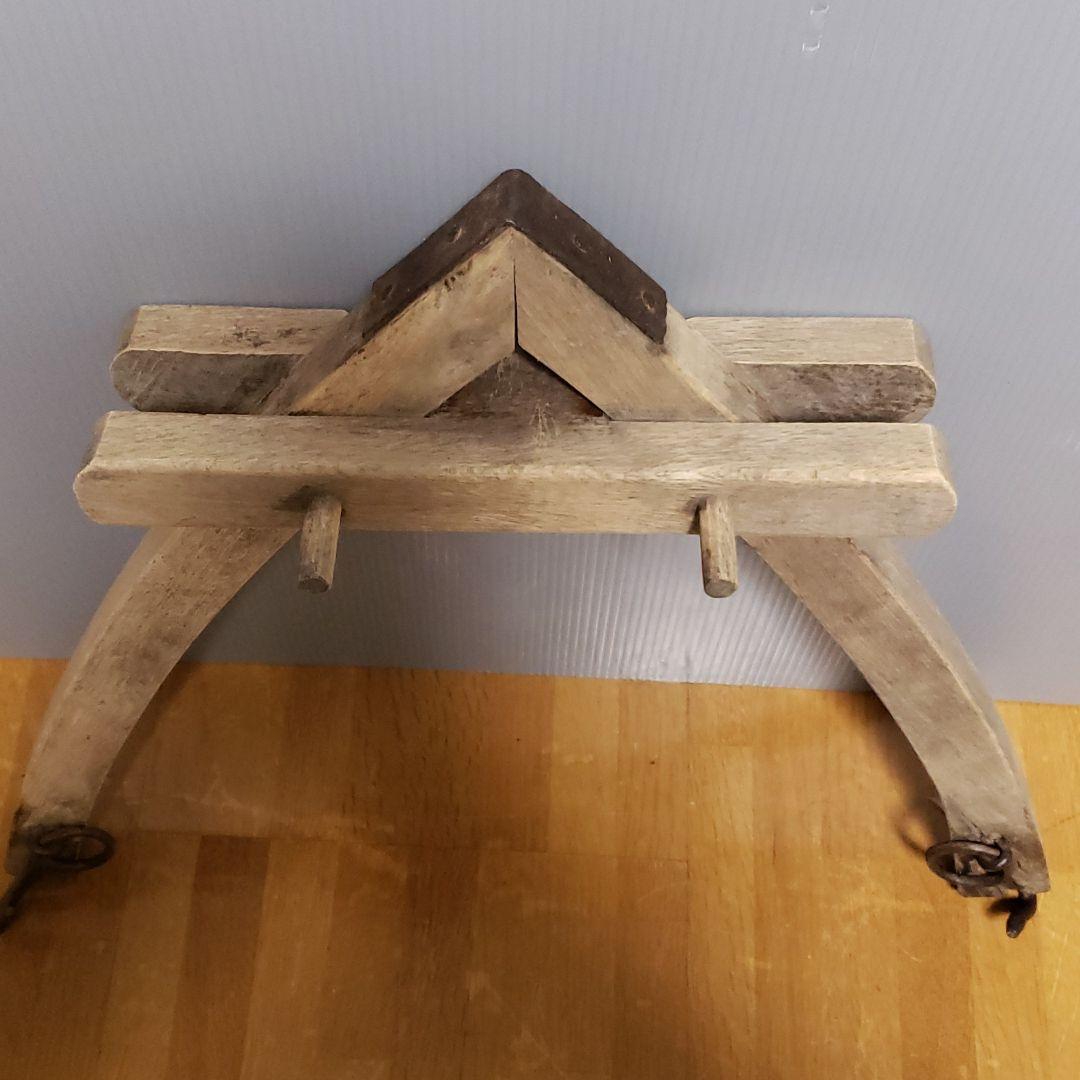 木製　オブジェ　アンティーク