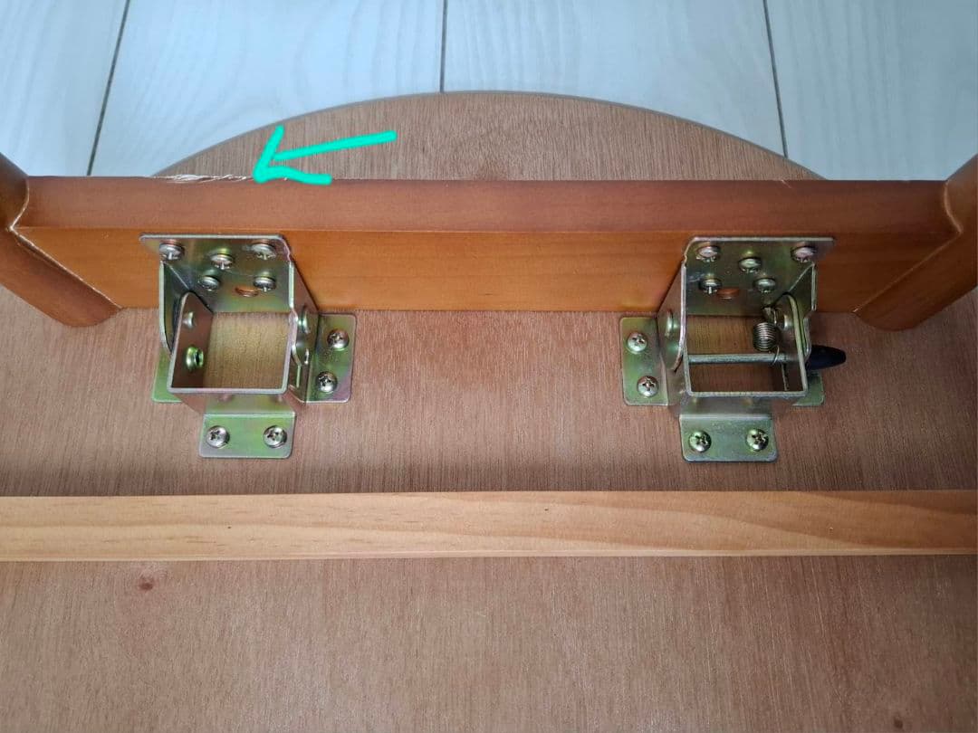 ローテーブル　センターテーブル　折りたたみ　安井家具　エッグ型