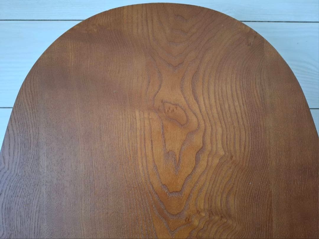 ローテーブル　センターテーブル　折りたたみ　安井家具　エッグ型