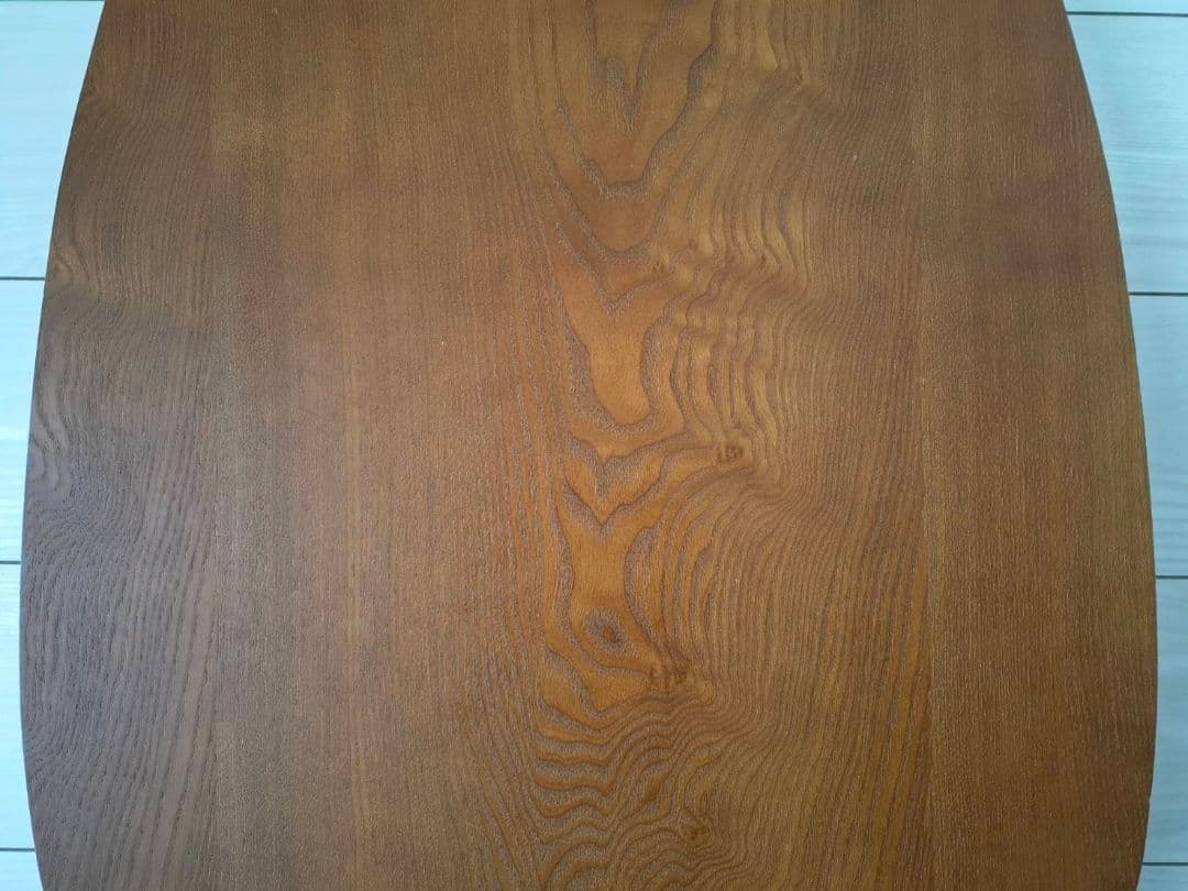 ローテーブル　センターテーブル　折りたたみ　安井家具　エッグ型