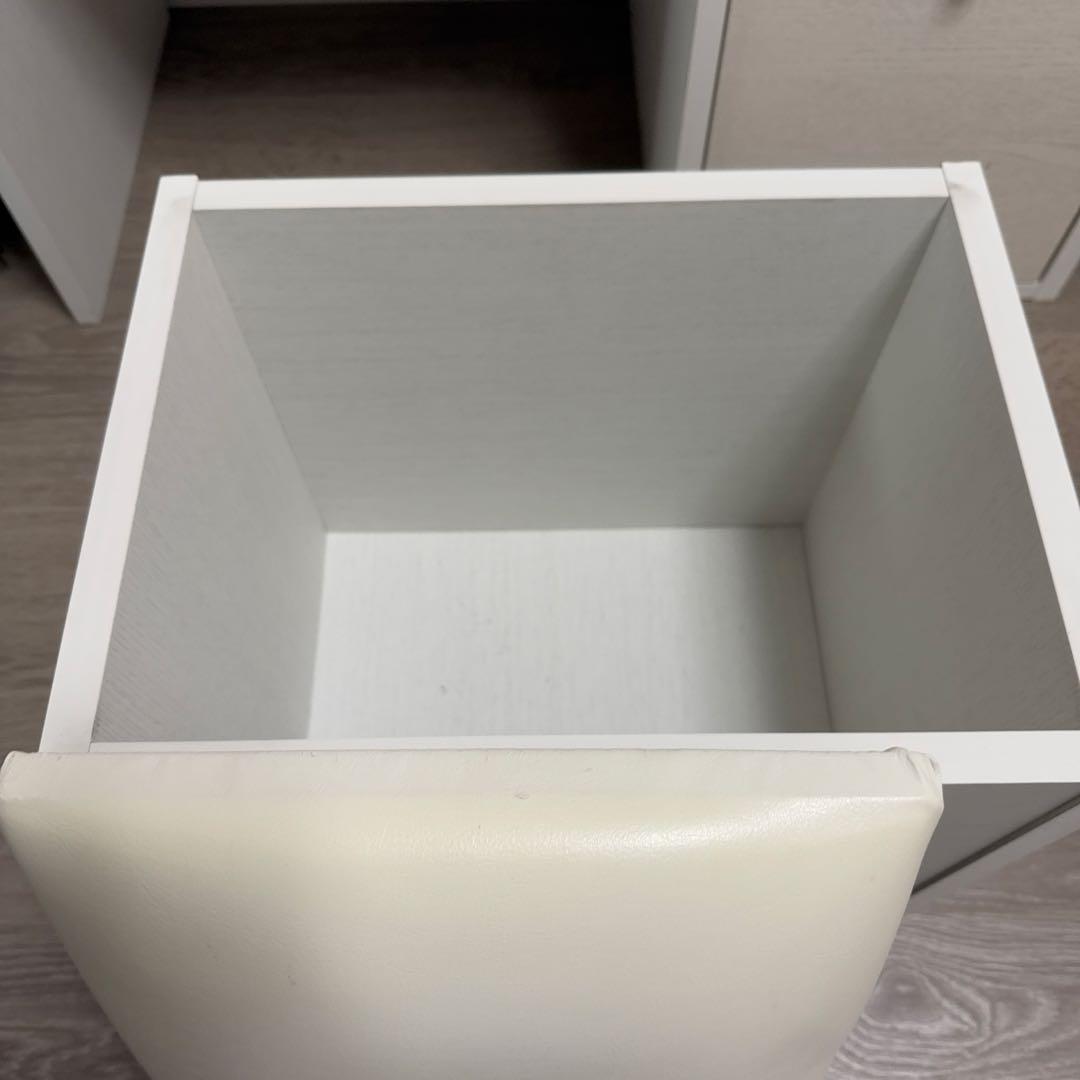 LEDライト付きミラー ドレッサー デスク