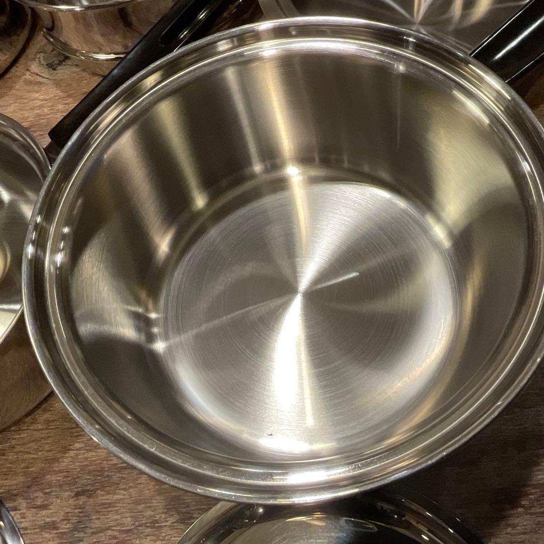 未使用！テンプトーン TEMP-TONE サーモコア ステンレス 片手鍋 無水鍋