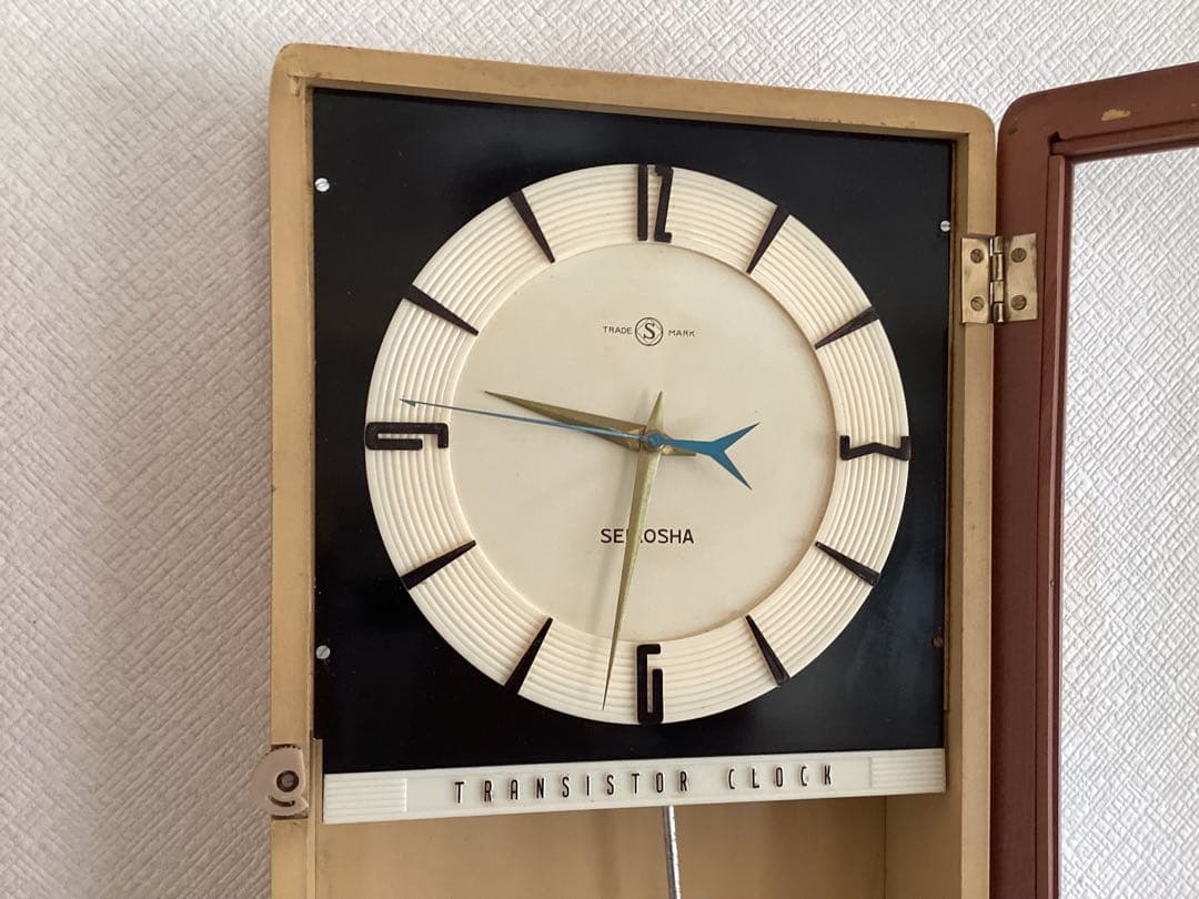 昭和❗️SEIKO トランジスタクロック TTX-609 専門店でメンテナンス済