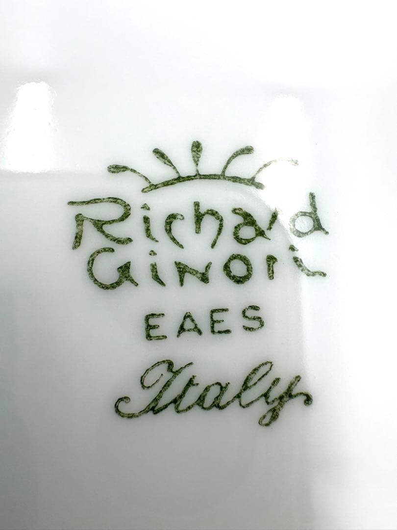 リチャードジノリ ベッキオホワイト　28.5cm 長方形皿　プレート2枚セット