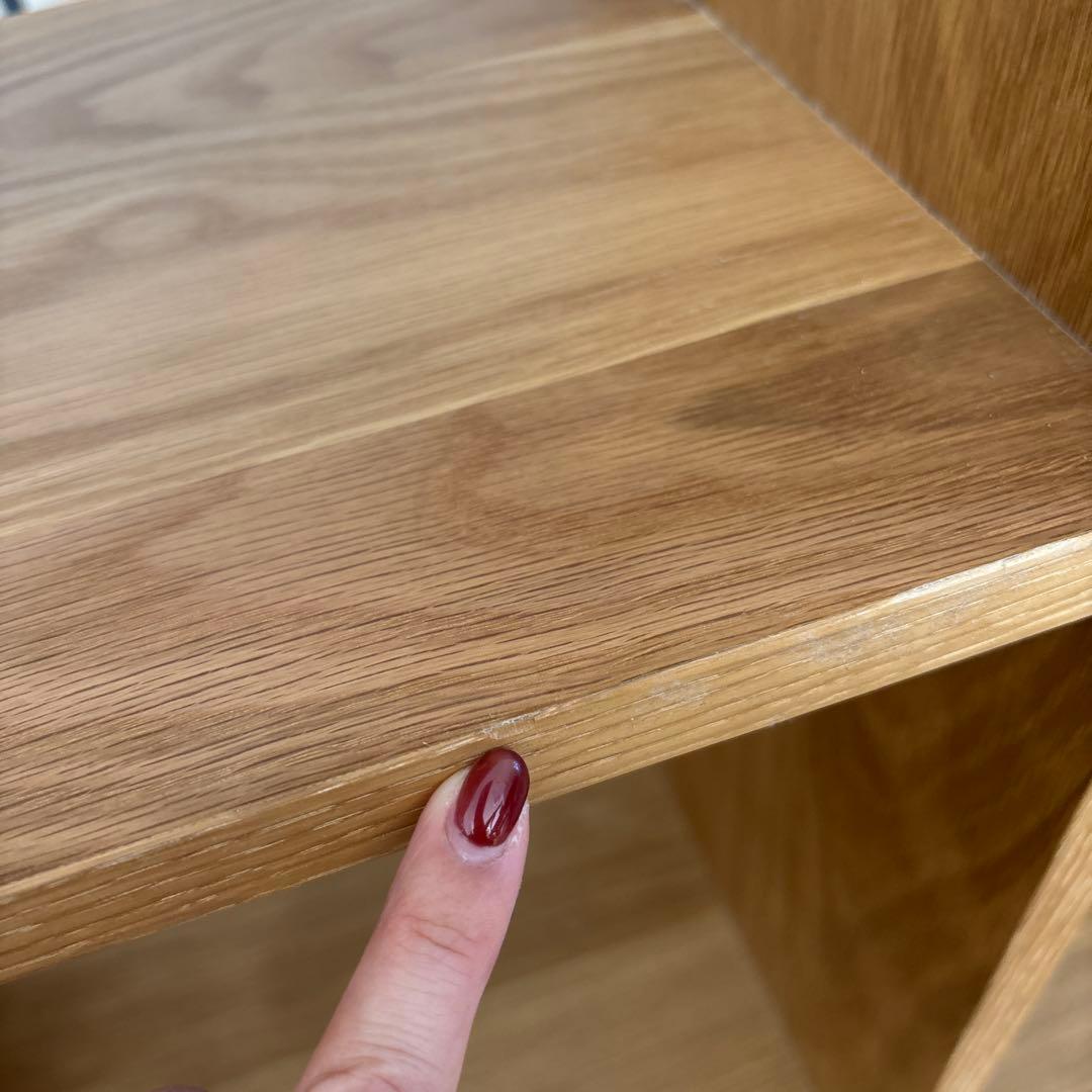 無印　スタッキングシェルフ　2×3 オーク