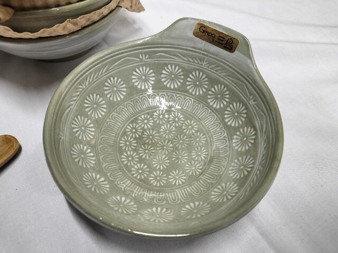 一人鍋　5人分セット　新品コンロ、高級有田焼陶板　 鍋ものセット付き