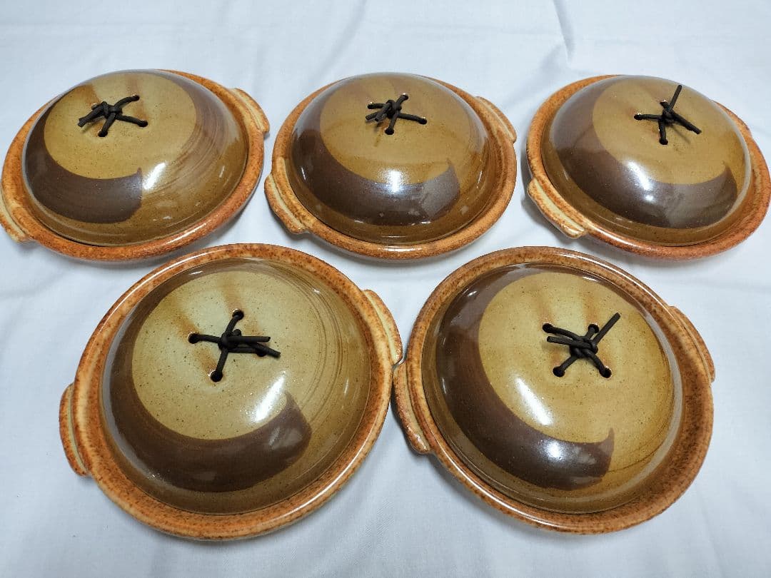 一人鍋　5人分セット　新品コンロ、高級有田焼陶板　 鍋ものセット付き