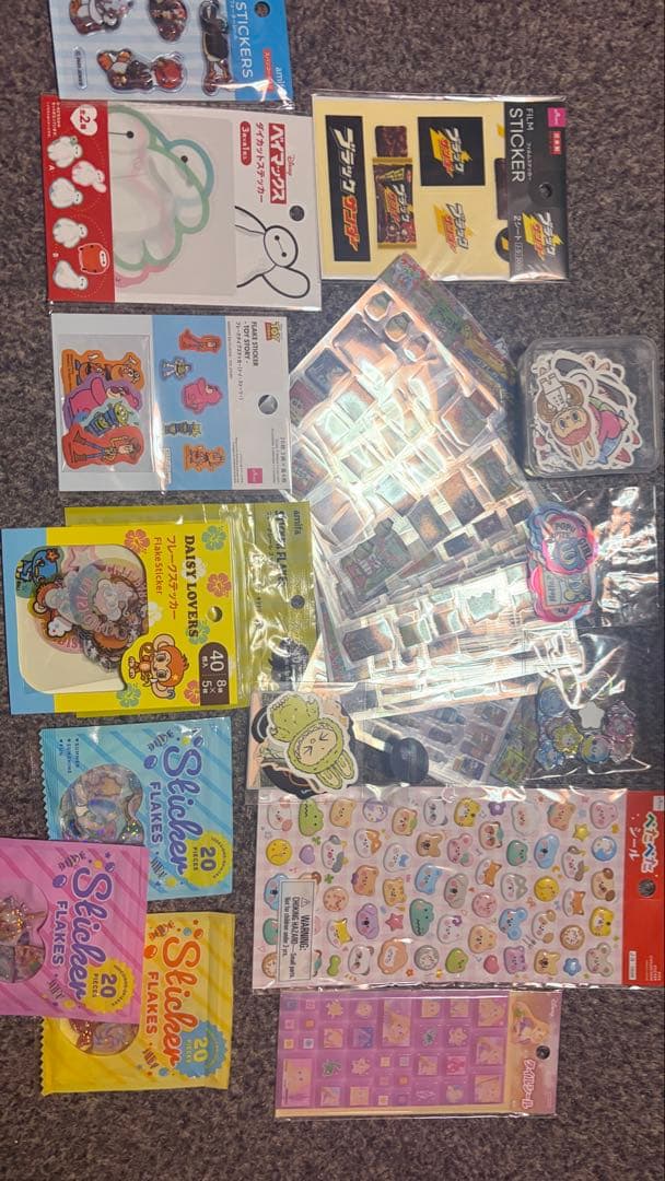 ボンボンドロップシール、シール帳約100点以上まとめ売り