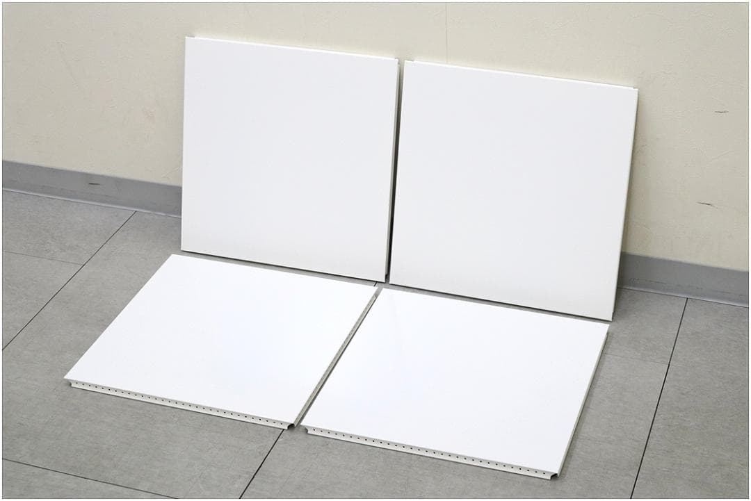 正規品 USM ハラー パネル 4枚 ピュアホワイト 33.5×33.5cm