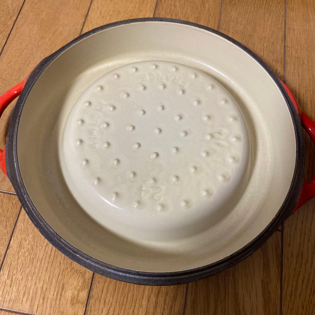 廃盤　ルクルーゼ　DOUFEU デュッフ　24cm 両手鍋