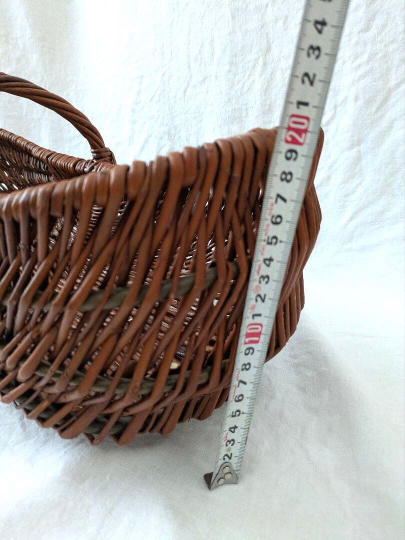 ひ*じ様 カゴアミドリ　特大❣️　フランスペリゴールバスケットとポストカード