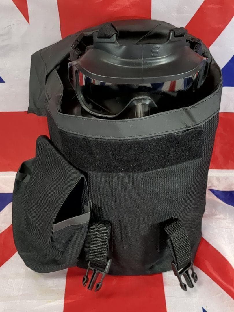 ガスマスク用タクティカルバッグ ブラック 新品