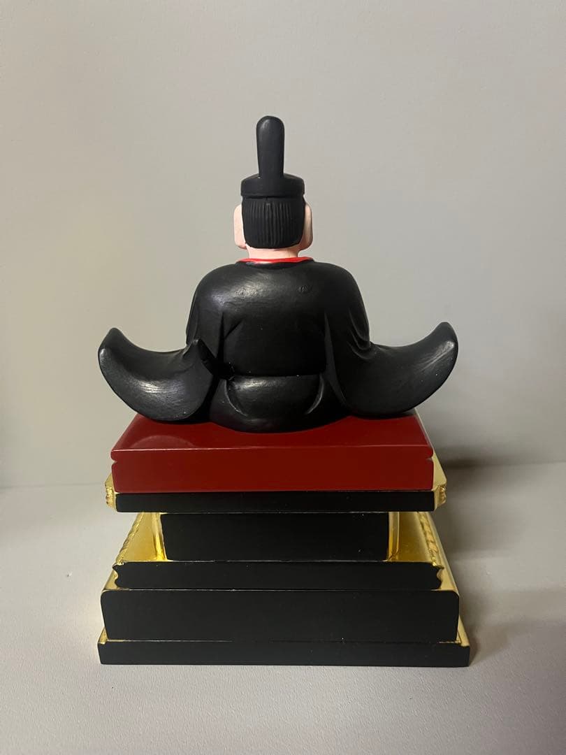 菅原道真公　木彫り　彩色　天神様　学問の神様　② 25