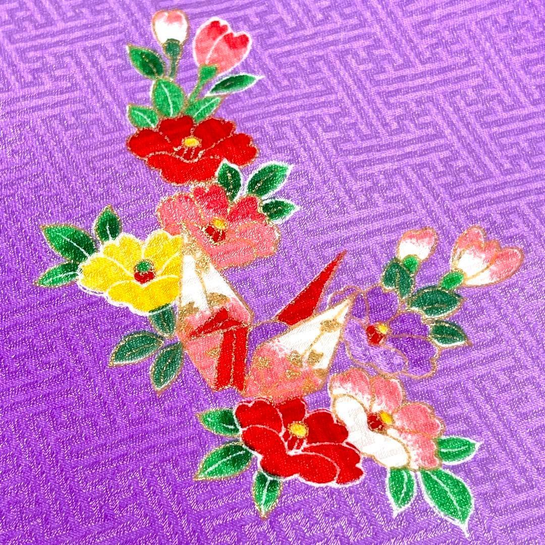 【着物と帯 時流】O24250ys◆七五三 3 才女の子着物&被布コート+長襦袢