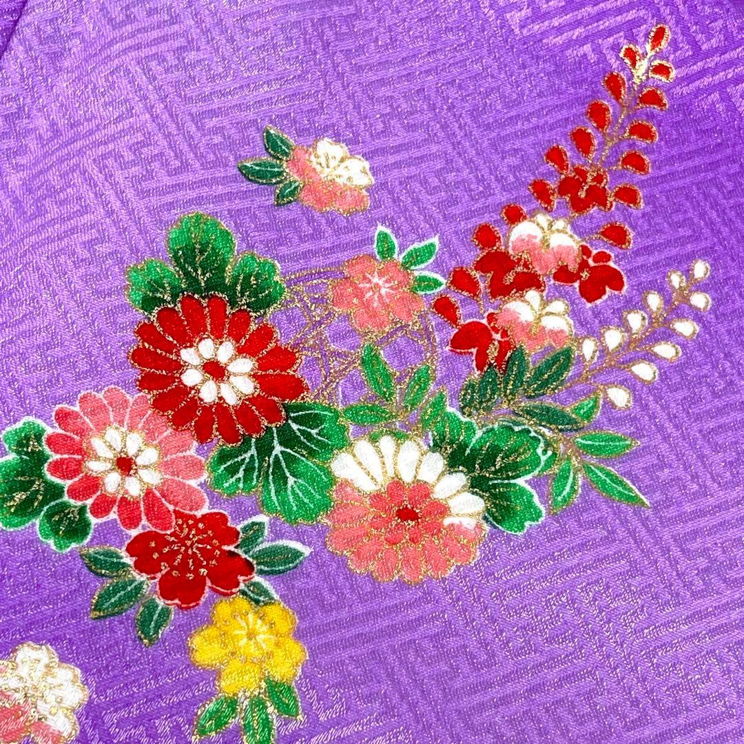 【着物と帯 時流】O24250ys◆七五三 3 才女の子着物&被布コート+長襦袢