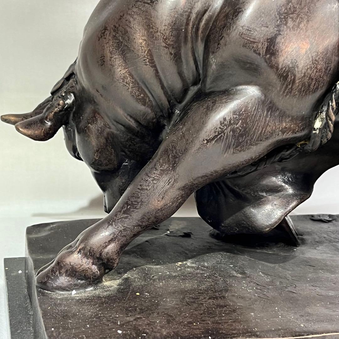 ブロンズ像 林良慶 ブロンズ エウロペの略奪 東京書芸館 約12Kg