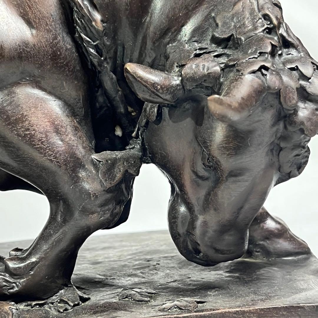 ブロンズ像 林良慶 ブロンズ エウロペの略奪 東京書芸館 約12Kg