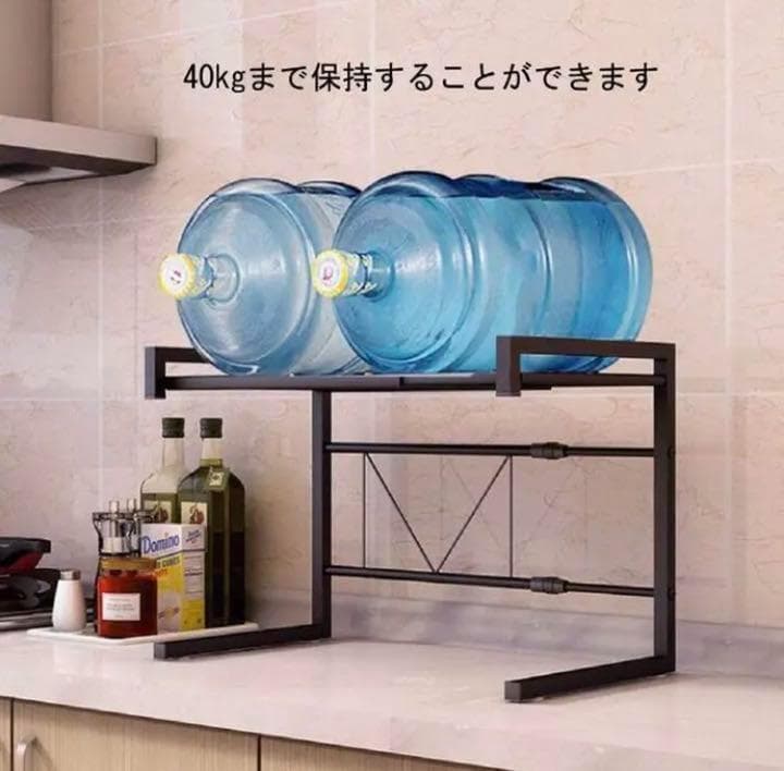 ❤脅威の耐荷重40kg❣圧倒的な安定感で地震の際も安心安全な設計♪❤レンジ台