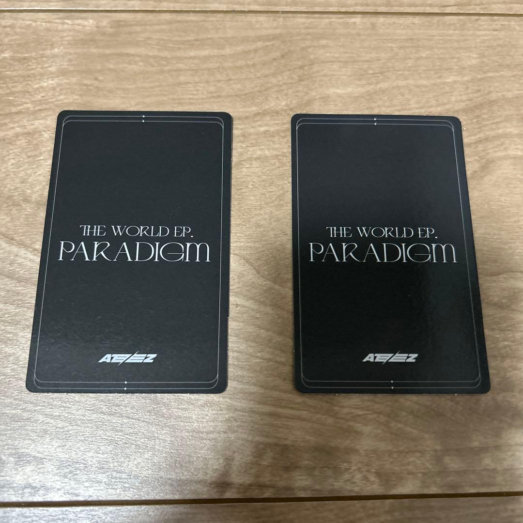ATEEZ PARADIGM ウヨン 2枚セット - メルカリ