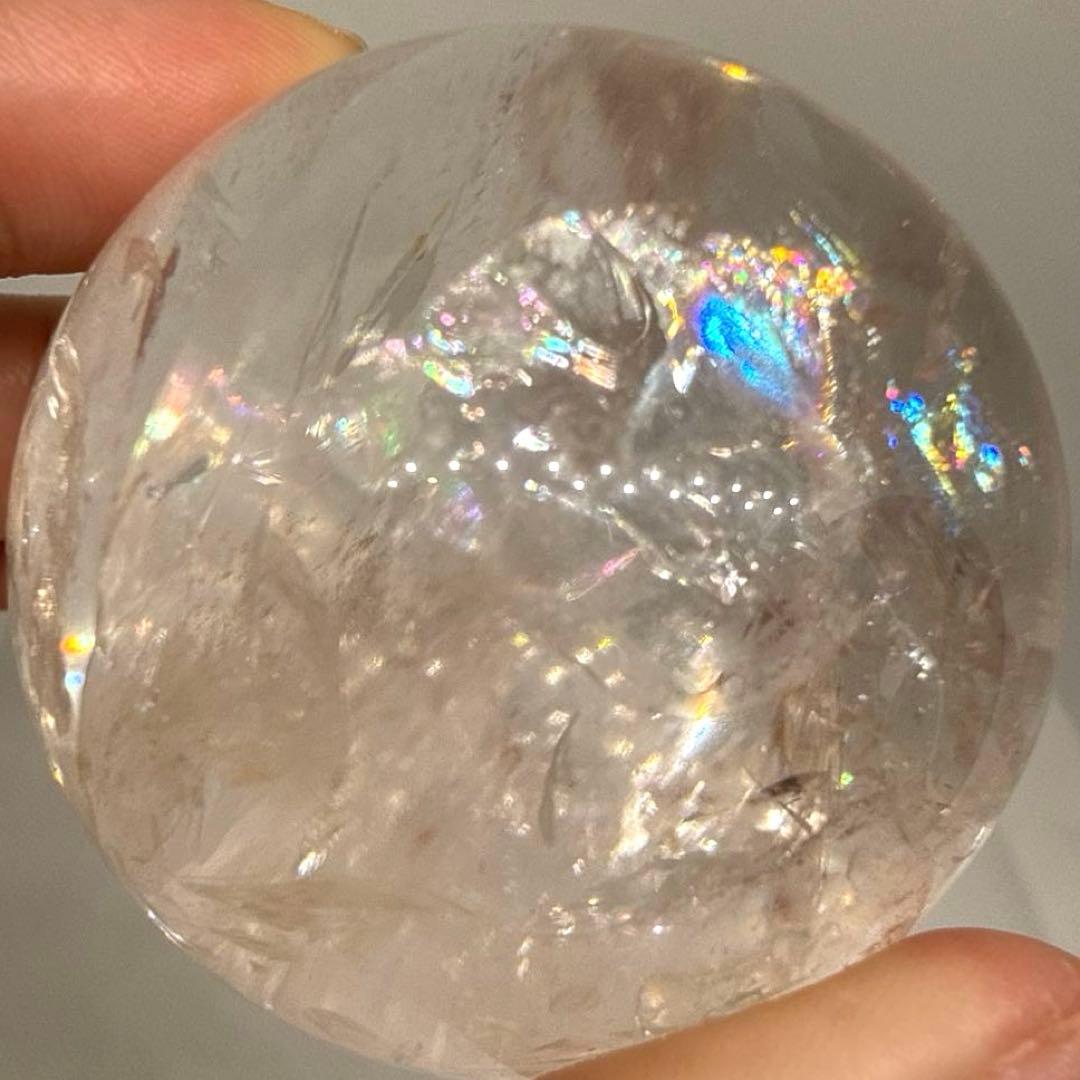 天然石　ピンクアゼツライト　スフィア　【ランダム台座セット】